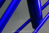 Baines Whirlwind Flying Gate International TT Frame / Fork: English 1930's 1940's Blue, 56cm