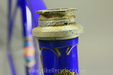 Baines Whirlwind Flying Gate International TT Frame / Fork: English 1930's 1940's Blue, 56cm