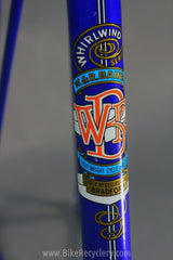 Baines Whirlwind Flying Gate International TT Frame / Fork: English 1930's 1940's Blue, 56cm