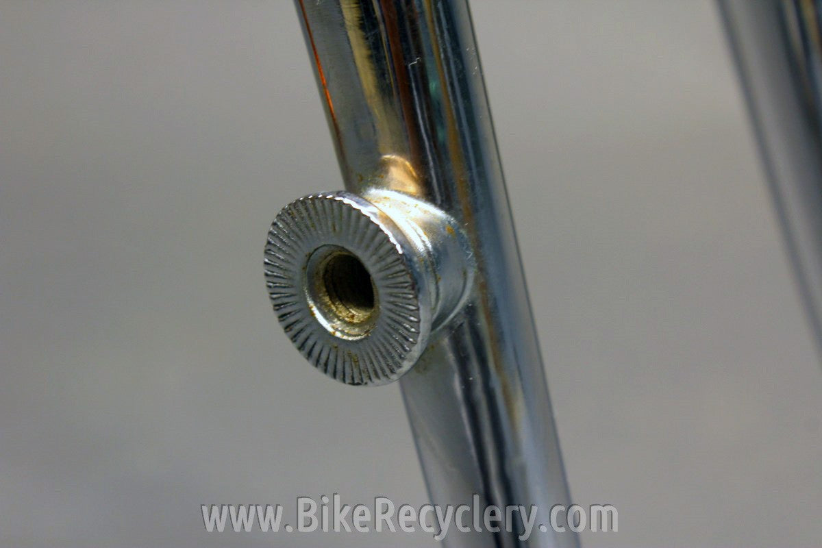 Saxon Twin Tube Bicycle Frame & Fork: English, 1930's 1940's Restored 54cm