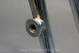 Saxon Twin Tube Bicycle Frame & Fork: English, 1930's 1940's Restored 54cm