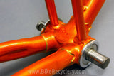 Saxon Twin Tube Bicycle Frame & Fork: English, 1930's 1940's Restored 54cm