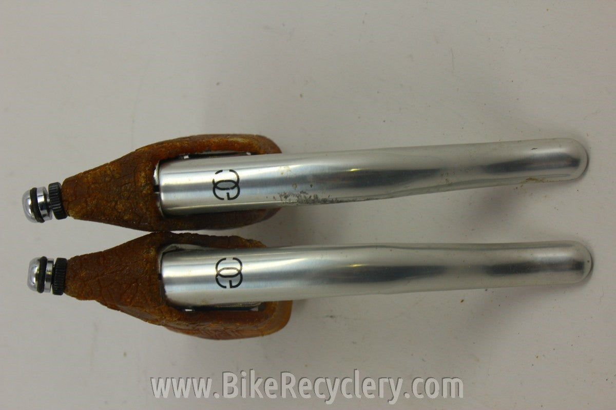 Gran Compe DC 510 Centerpull Brakeset & New Gran Compe 210 Brake Levers: Mid Reach, Nutted