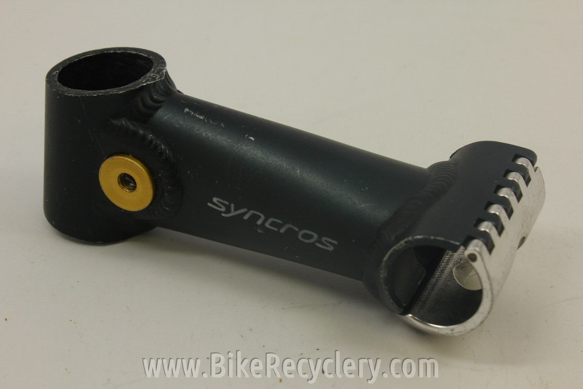 Vintage 1990's Syncros Threadless Stem: Hinged Face, 120mm x 25.4mm, 1 1/8"