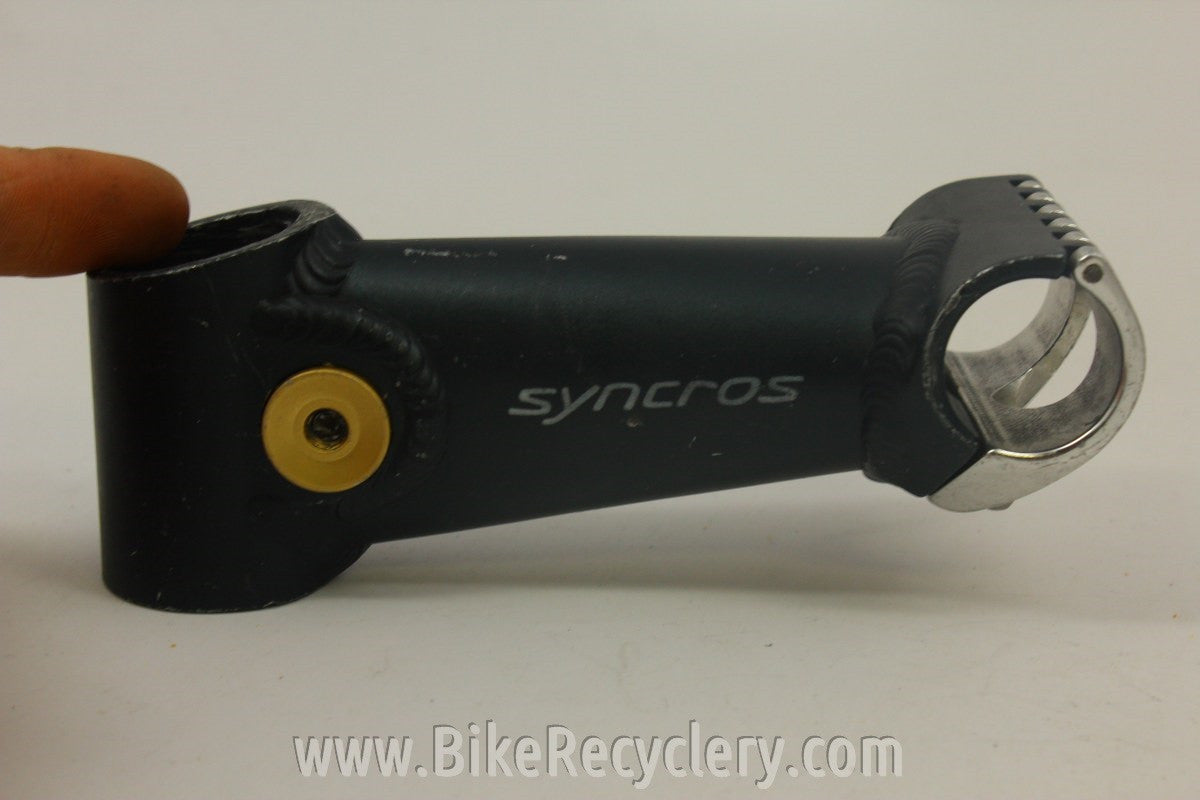 Vintage 1990's Syncros Threadless Stem: Hinged Face, 120mm x 25.4mm, 1 1/8"