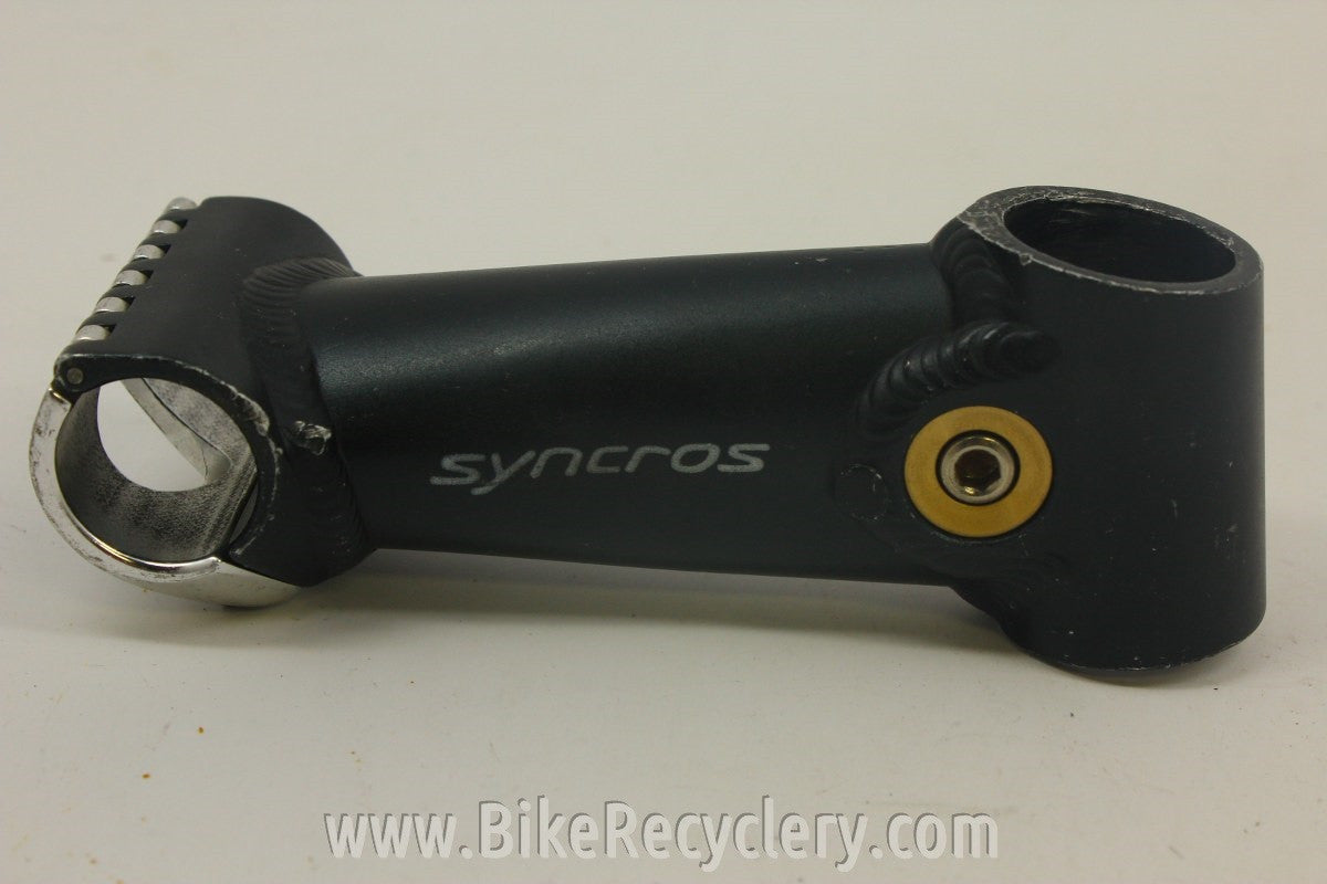 Vintage 1990's Syncros Threadless Stem: Hinged Face, 120mm x 25.4mm, 1 1/8"