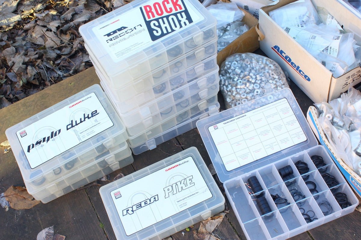 HUGE LOT Rockshox Parts! Judy-SID-Ruby-Psylo-Duke-Tora-Lyric-Boxxer (Pickup in PDX ONLY)