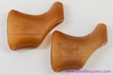 Campagnolo Nuovo Record Brake Levers: 1st Gen #2030 - NOS GUM Hoods (Near Mint