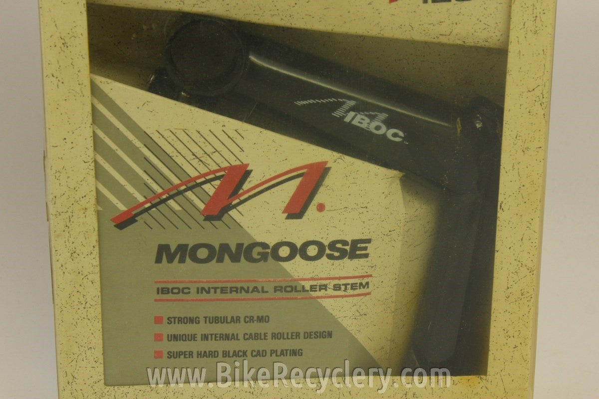 NIB/NOS Mongoose IBOC Quill Roller Stem: 1", 120mm x 25.4mm Black