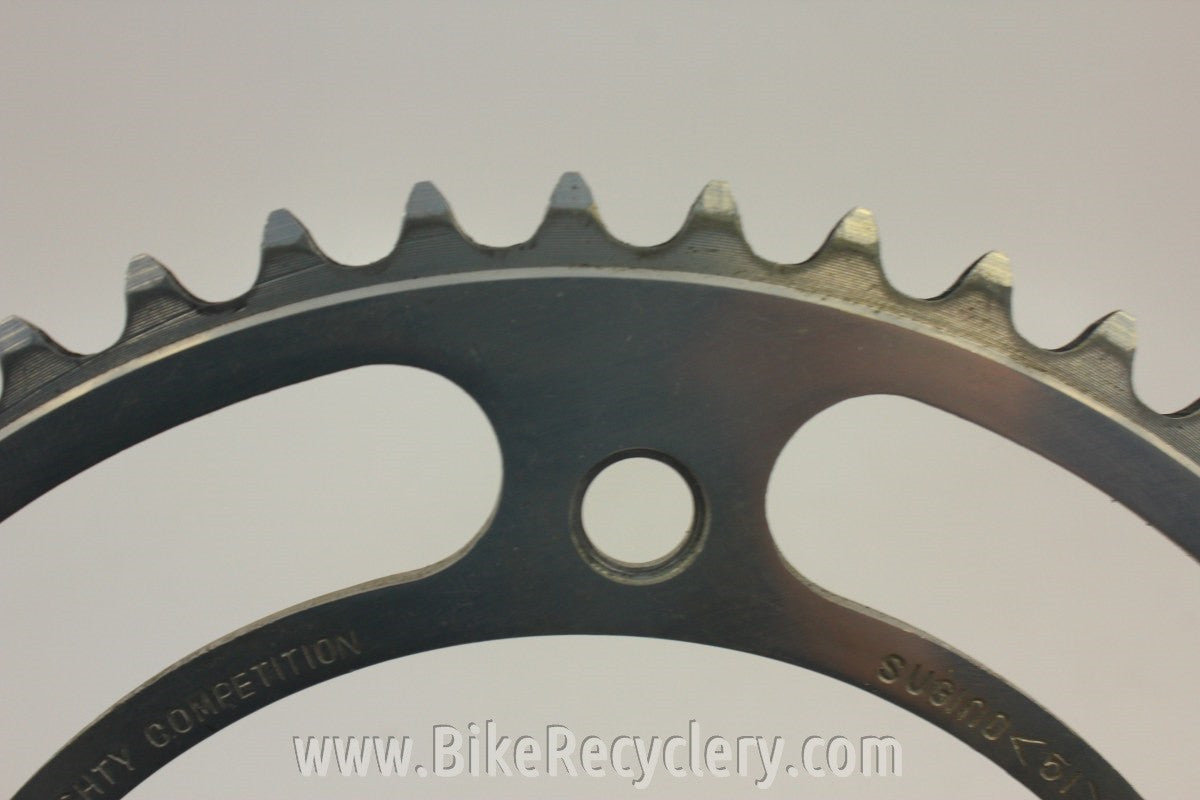 Sugino Mighty Competition Track Chainring: 51T, 1/8",151 BCD