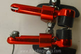 Red Anodized Cantilever Brake: Clone of Avid Tri Align / WTB Speedmaster 1990's Vintage
