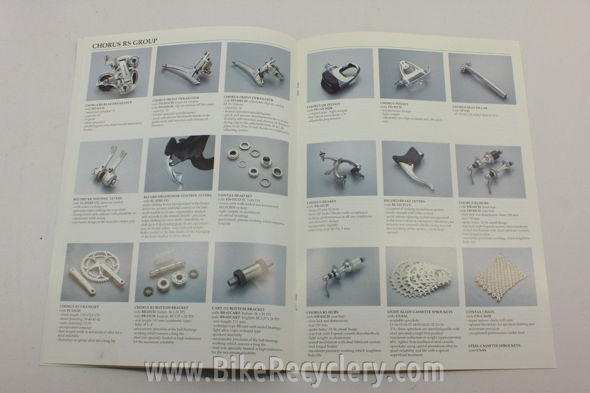 1992 Campagnolo Catalog: Off-Road Range, Road Range, Rims