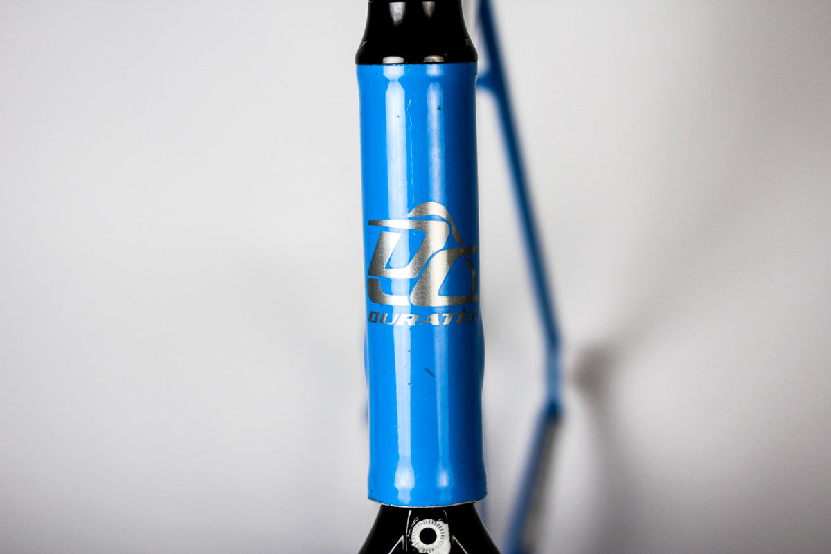 56cm Duratec T14 Cyborg "Mac Freshy" Handmade Track Sprinter Frame + Winwood Carbon Fork: Czech Made - STIFF 7020 Duraluminum - MSRP: $1700