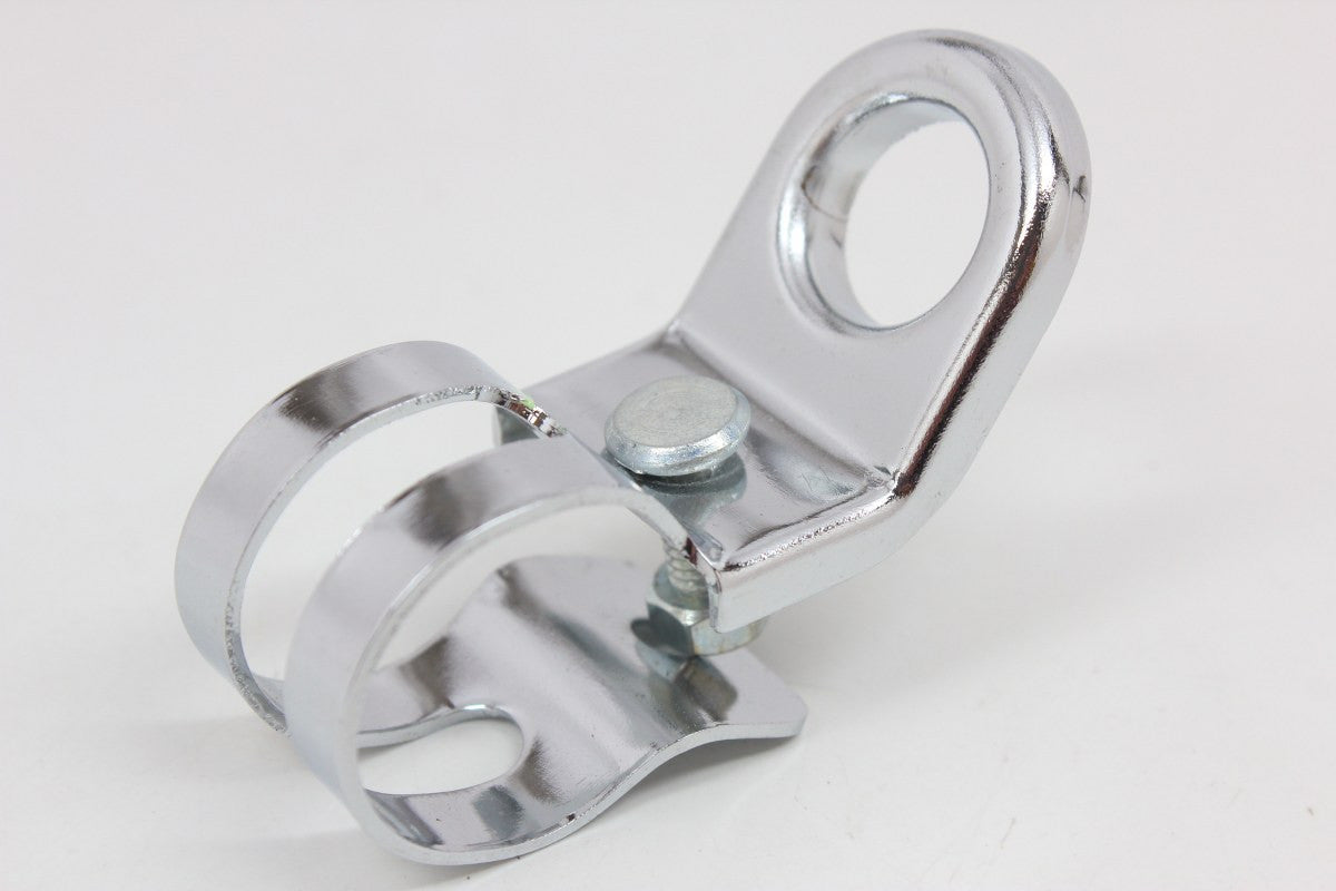 NOS Schwinn / Huret Speedometer Mount Clamp: Chrome - Stingray/Krate/middleweight... (MINT)