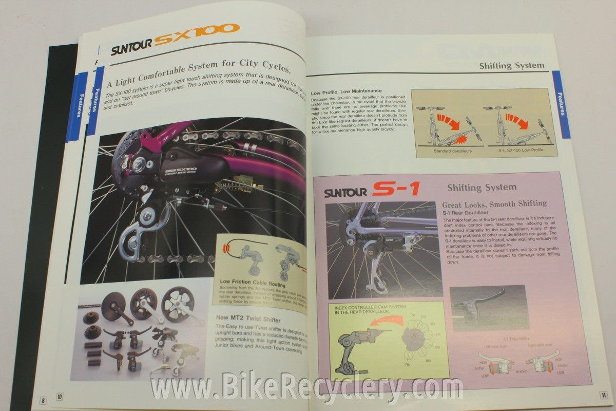 1994 Suntour Catalogs: Full Consumer Catalog, Tech Catalog - Suntour's Last Catalogs!