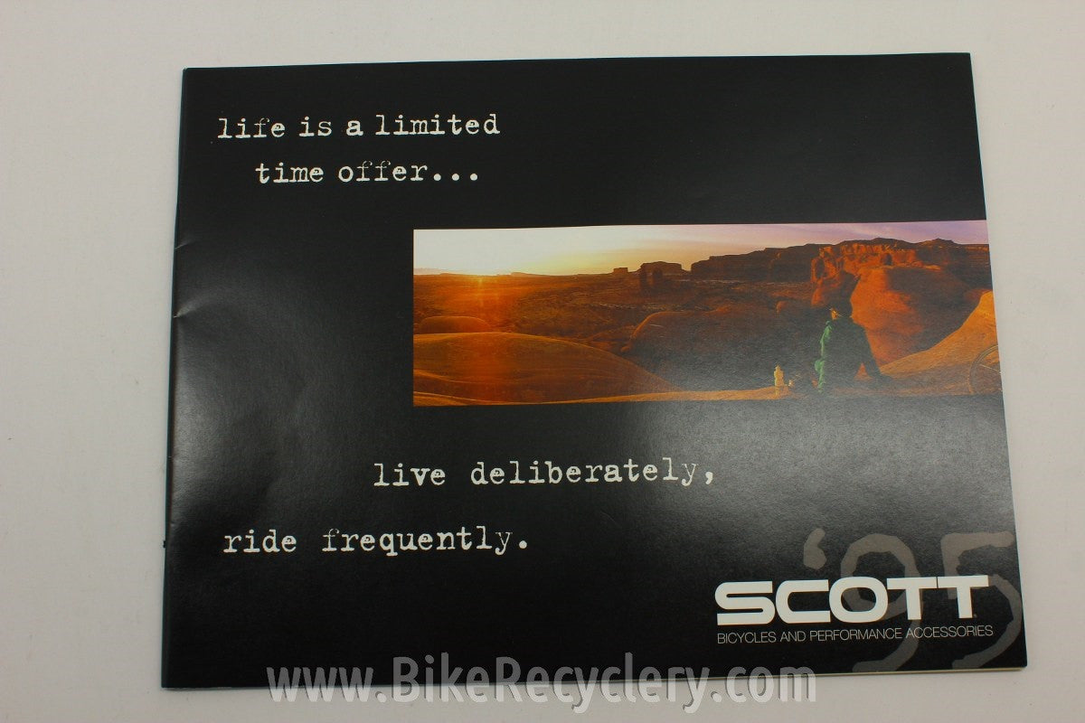 1995 Scott Bicycles Catalog: Unishock, Vertigo LSD, etc