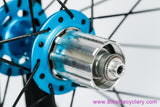 Chris King R45 Turquoise / HED Belgium C2 Wheelset: 28H - Shimano HG 11s - Sugar Wheel Works (Mint, Low Miles)