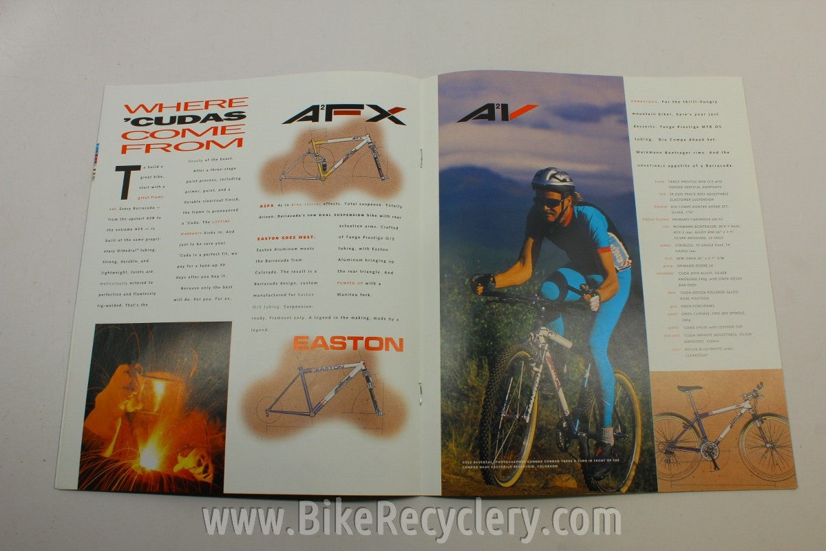1994 Barracuda Cycles Catalog: A2X A2T, Frank The Welder