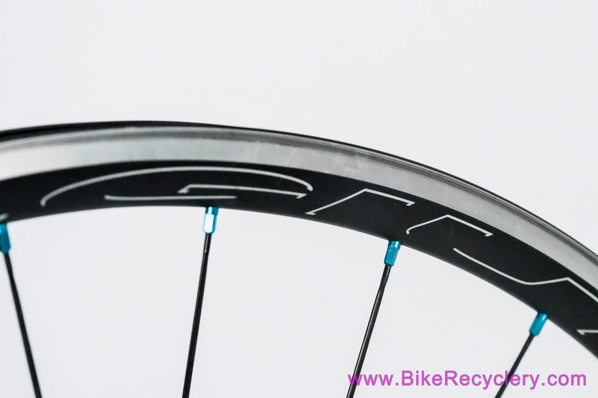 Chris King R45 Turquoise / HED Belgium C2 Wheelset: 28H - Shimano HG 11s - Sugar Wheel Works (Mint, Low Miles)
