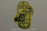 Vintage YETI Headtube Badge Decal Sticker: Yeti FRO, ARC, Ultimate