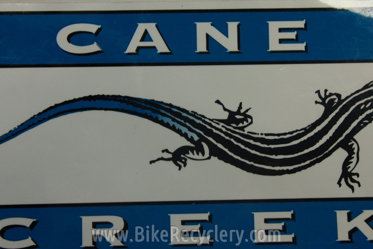 Cane Creek Sticker: ~7" x 4" Blue White FREE SHIPPING