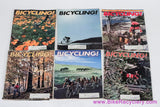 1977 Bicycling Magazine: Complete Year Set 12 Issues