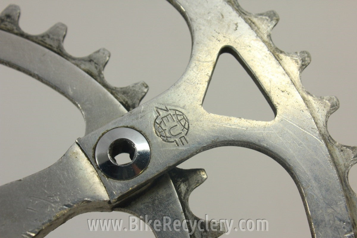 Zeus Criterium Compact Crankset: 1970's 53/36T, 170mm