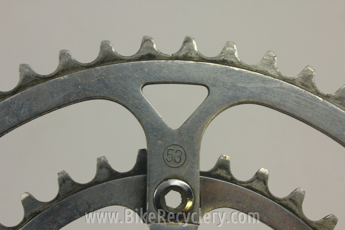 Zeus Criterium Compact Crankset: 1970's 53/36T, 170mm