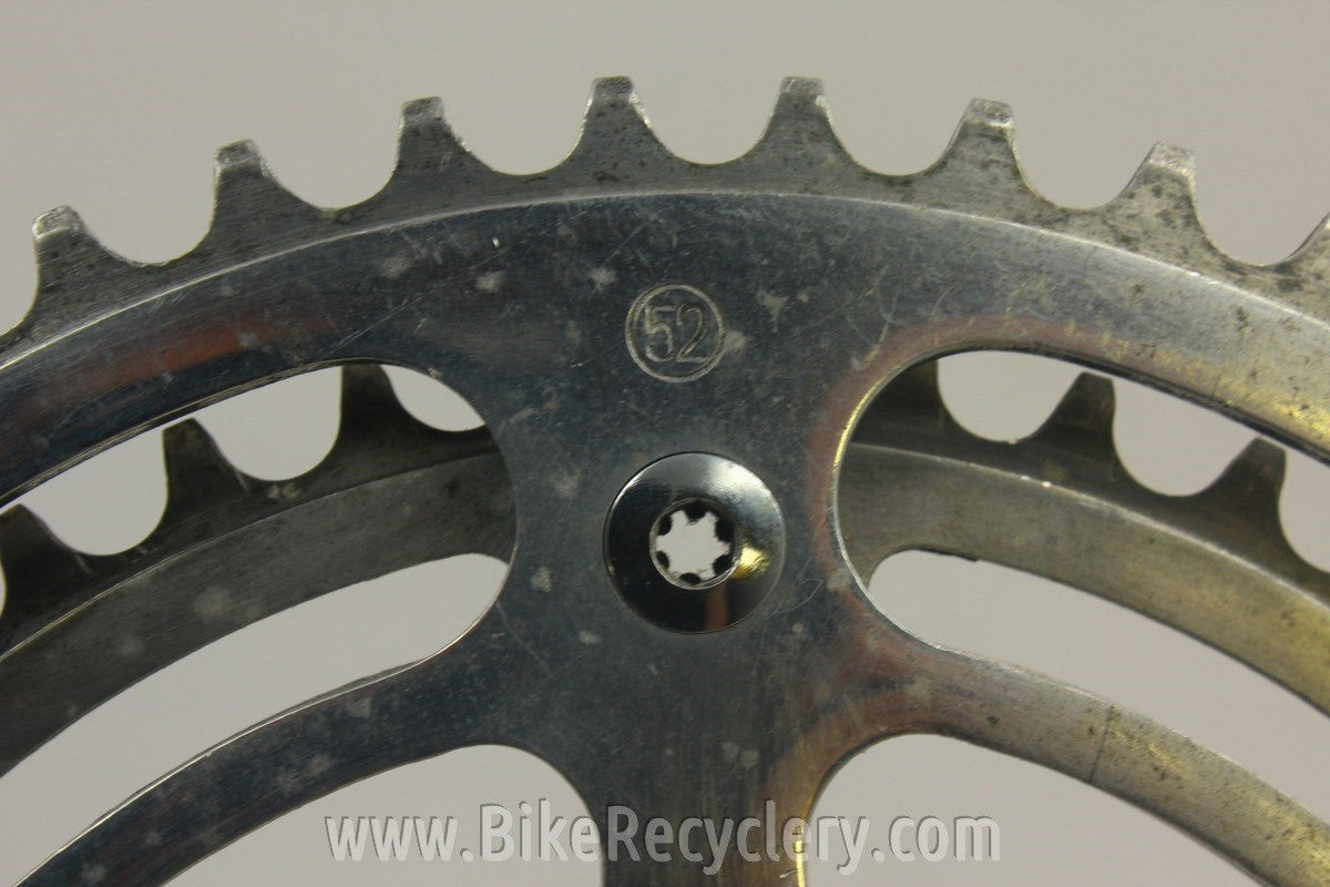 Zeus Competition Cyclotourist Crankset: 1970's 52/44T, 170mm