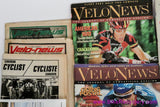 Vintage Bike Magazine Lot of 16: Velo News - Cyclisme International - Competitive Cycling - The Bugle - Miguel Indurain - Marco Pantani - 1980's 1990's - 2000's