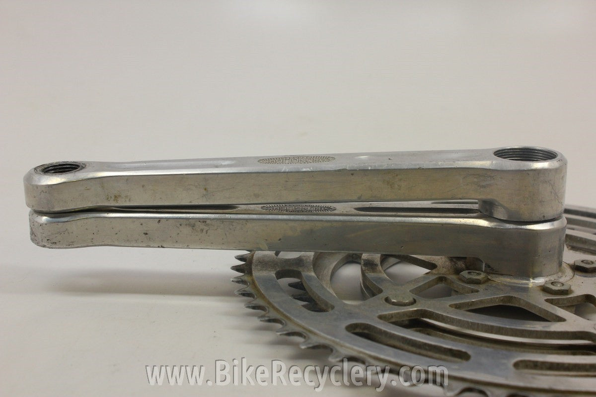 Stronglight 49D Cyclotourist Crankset: 170mm, 53/42t
