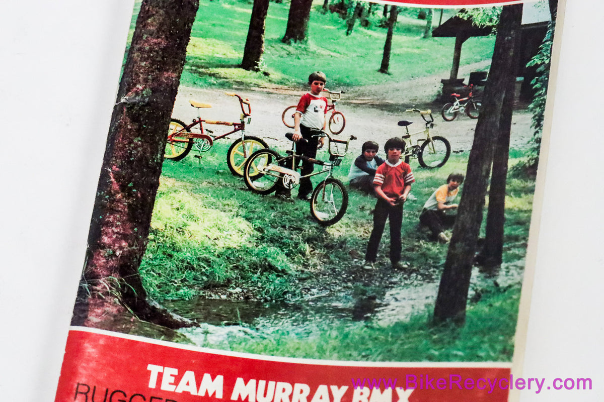 Bicycle Journal LOT: 1981-1982 - Team Murray BMX - VDC Bottom Bracket - Hunte Wilde - NYC Show - Old School BMX