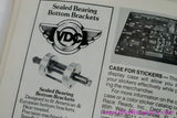Bicycle Journal LOT: 1981-1982 - Team Murray BMX - VDC Bottom Bracket - Hunte Wilde - NYC Show - Old School BMX