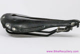 Selle Anatomica Titanico Leather Saddle: Black (Tension Bolt Issue, for parts Or Repair)