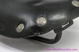 Selle Anatomica Titanico Leather Saddle: Black (Tension Bolt Issue, for parts Or Repair)