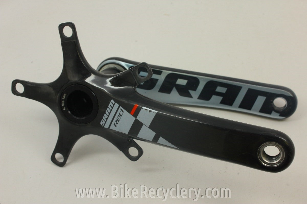 Sram Red BB30 Crankset: 172.5mm 130mm BCD 10 Speed