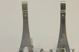 Campagnolo Record Toe Clips: Alloy, Wheel Logo, LARGE