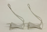 Campagnolo Record Toe Clips: Alloy, Wheel Logo, LARGE