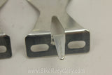Campagnolo Record Toe Clips: Alloy, Wheel Logo, LARGE
