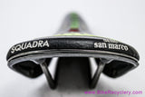 San Marco Squadra HDP No Slip Saddle: Textured & Embroidered Leather (Near Mint+)