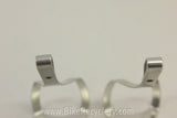 Campagnolo Record Toe Clips: Alloy, Wheel Logo, LARGE