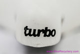 Selle Italia L. Turbo Saddle: Smooth White Leather - Shorter/Wider Version