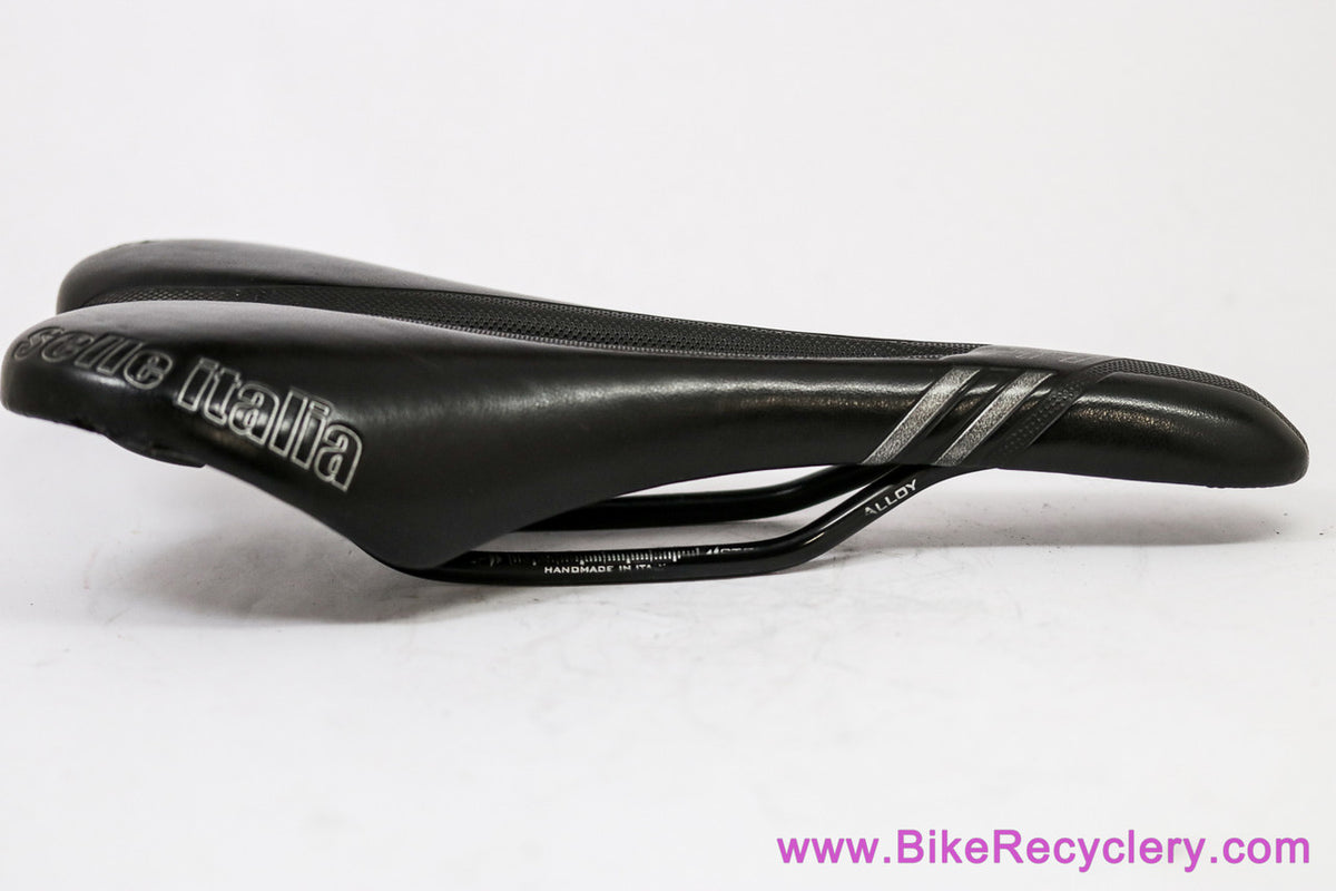 Selle Italia X1 Saddle: Black - Cutout - Alloy Rails