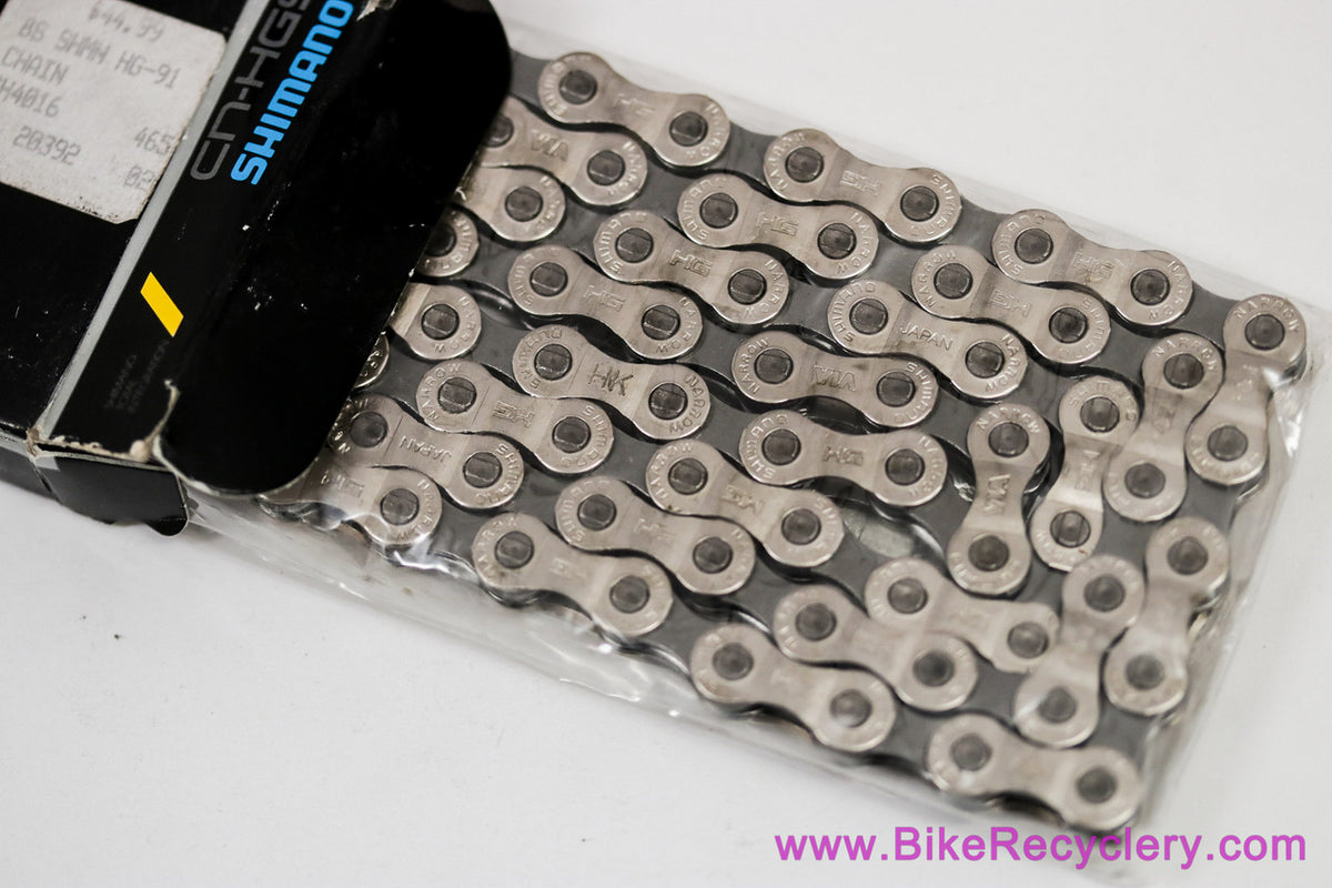 NIB/NOS Shimano XTR CN-HG91 Chain: 8/9 Speed -116L - M900 + M950 + Dura Ace 7400