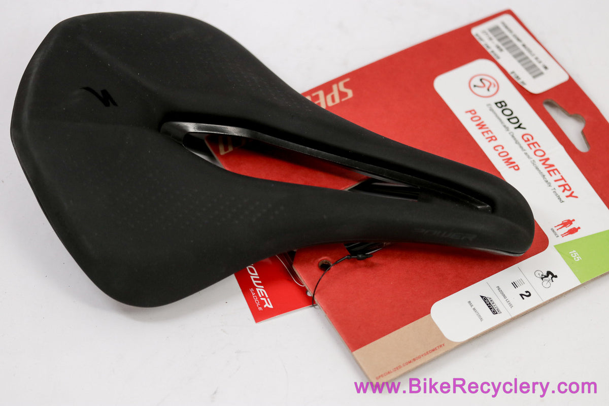 Specialized Power Comp Saddle: 143mm - Black - Cutout (NEW)