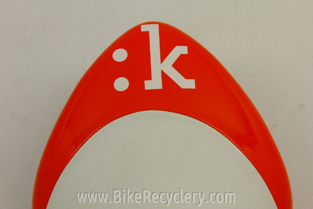 NEW Fizik Arione Tri 2 Saddle: White / Red