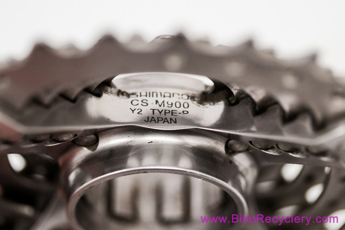Shimano XTR CS-M900 P Type 8-Speed Cassette: 12-32T (< 100 Mi, Near Mint+)