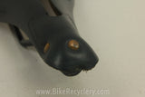 Selle Anatomica Titanico Leather Saddle: Black EXC