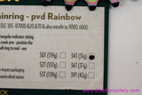 absoluteBLACK Premium Oval Chainring PVD Rainbow: 34t - Shimano Dura Ace 9100 & Ultegra 8000 (NEW)