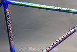 NOS 1995 Colnago Master Light Frame & Fork: 51cm Art Deco Blue